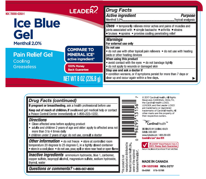 Pill image for Leader Ice Blue Gel