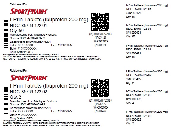 Pill image for Medique @ Home Iprin Tablets