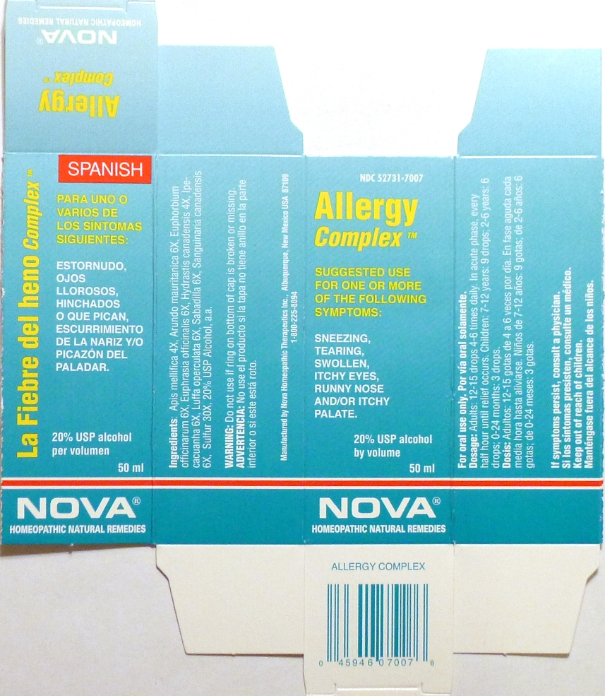 Pill image for Allergy Complex