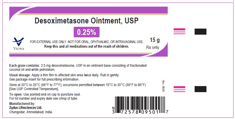 Pill image for Desoximetasone Ointment, Usp