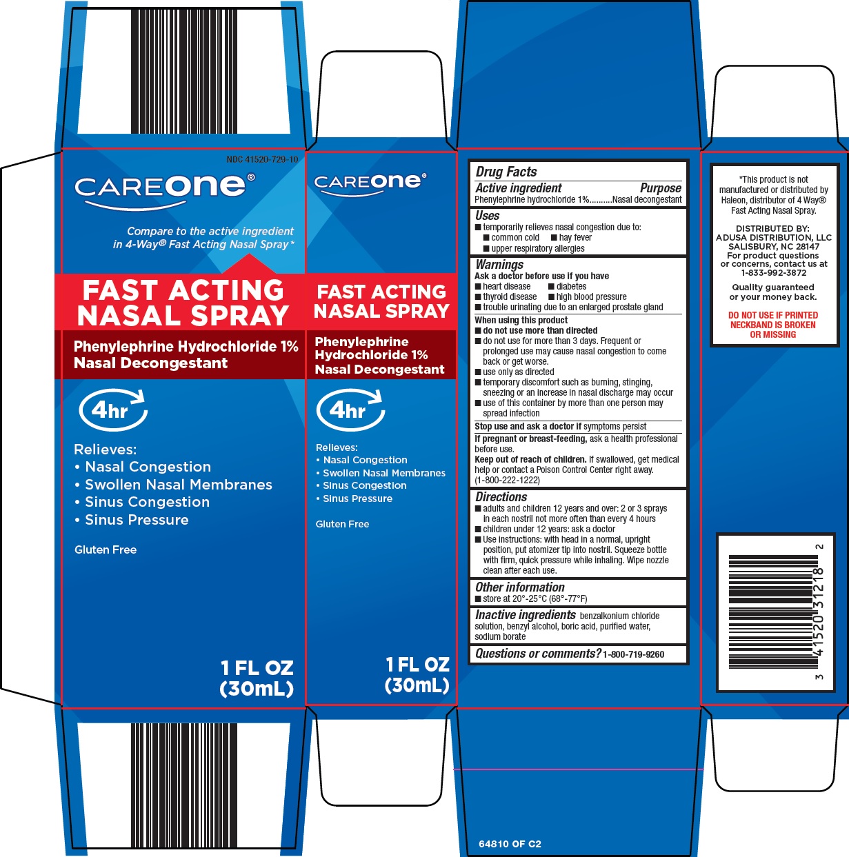 Pill image for American Sales Company Fast Acting Nasal Spray Drug Facts