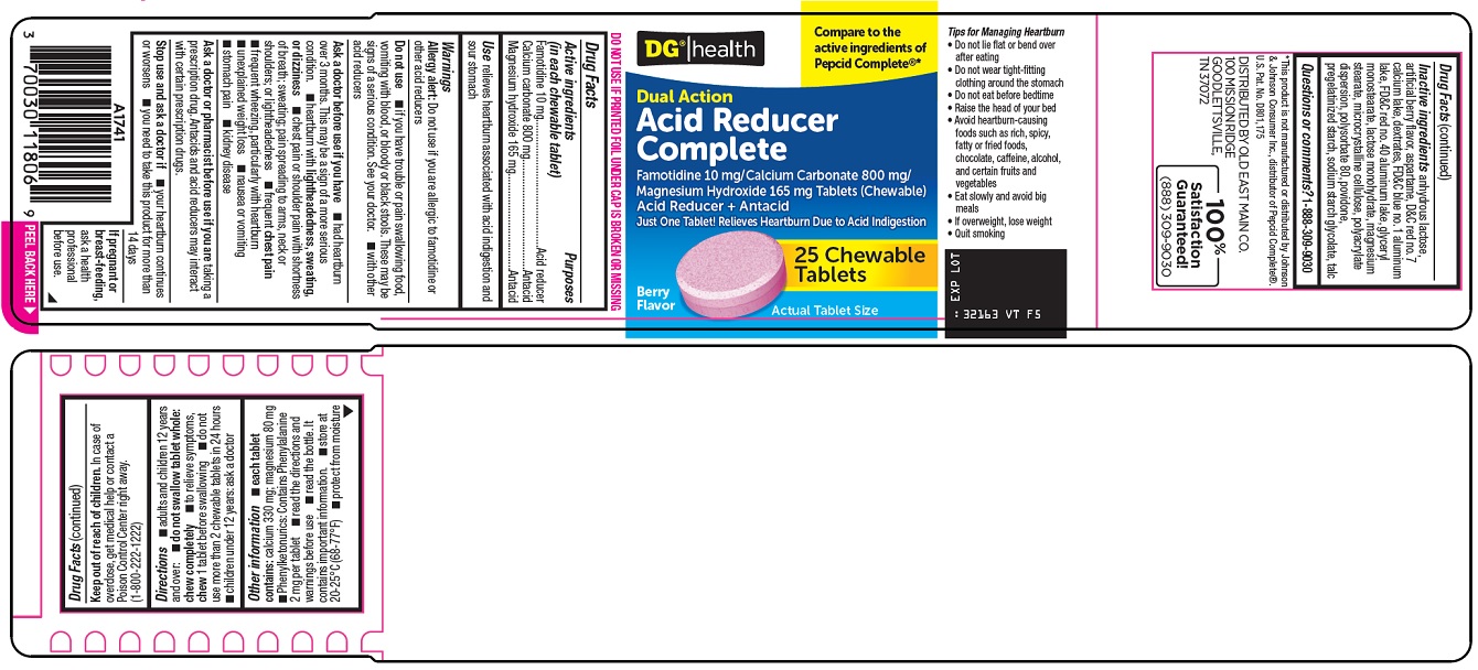 Pill image for Dolgencorp, Llc Acid Reducer Complete Drug Facts