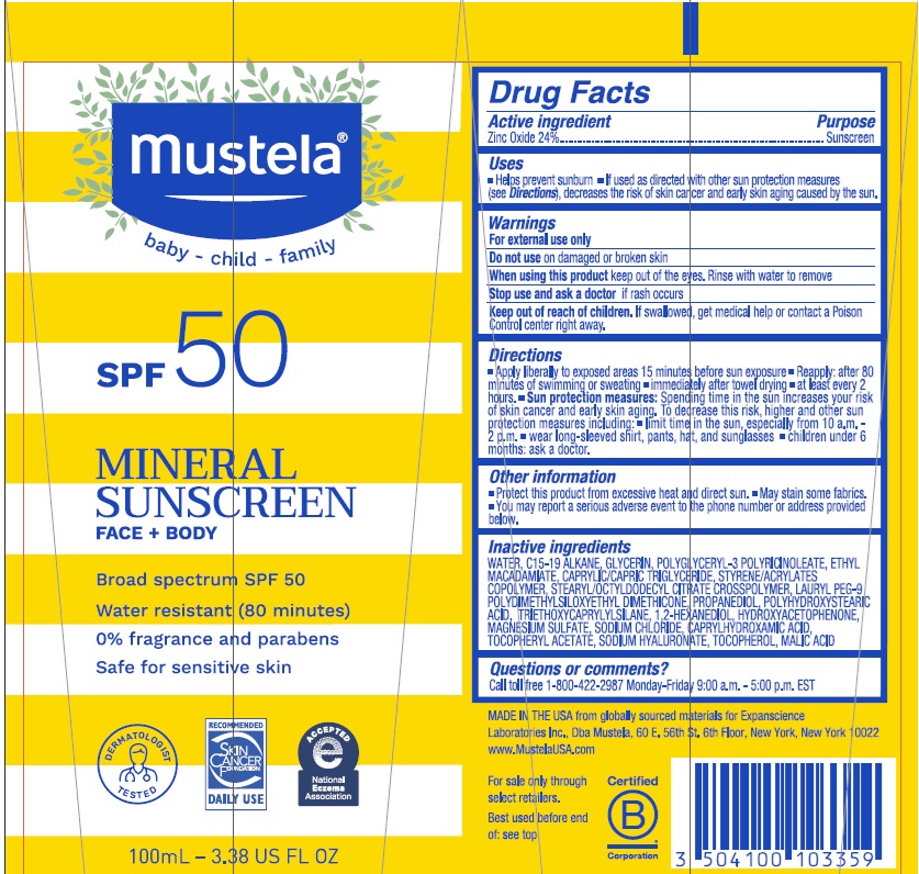 Pill image for Mustela Mineral Sunscreen Broad Spectrum Spf 50