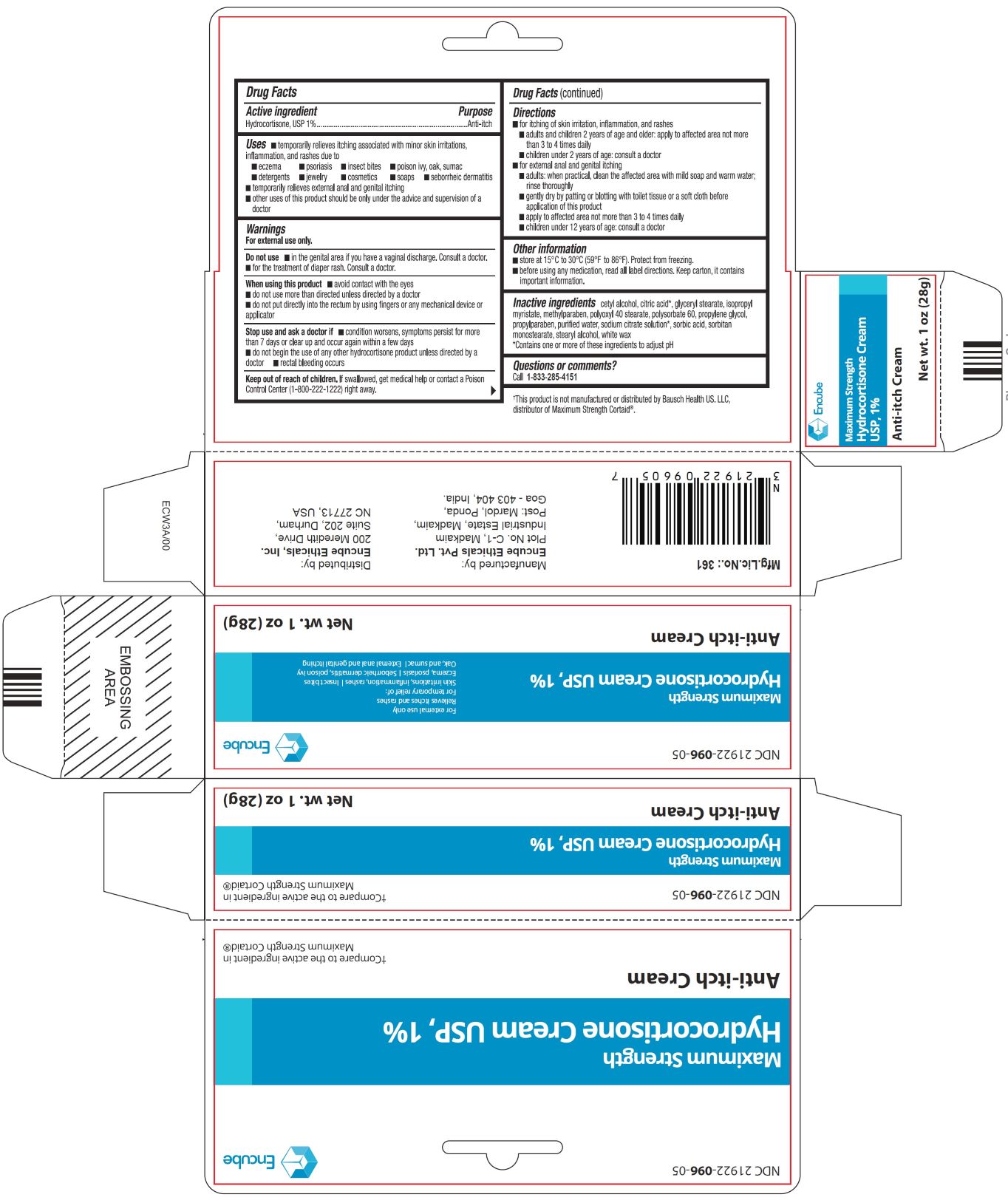 Pill image for Hydrocortisone Cream Usp, 1%