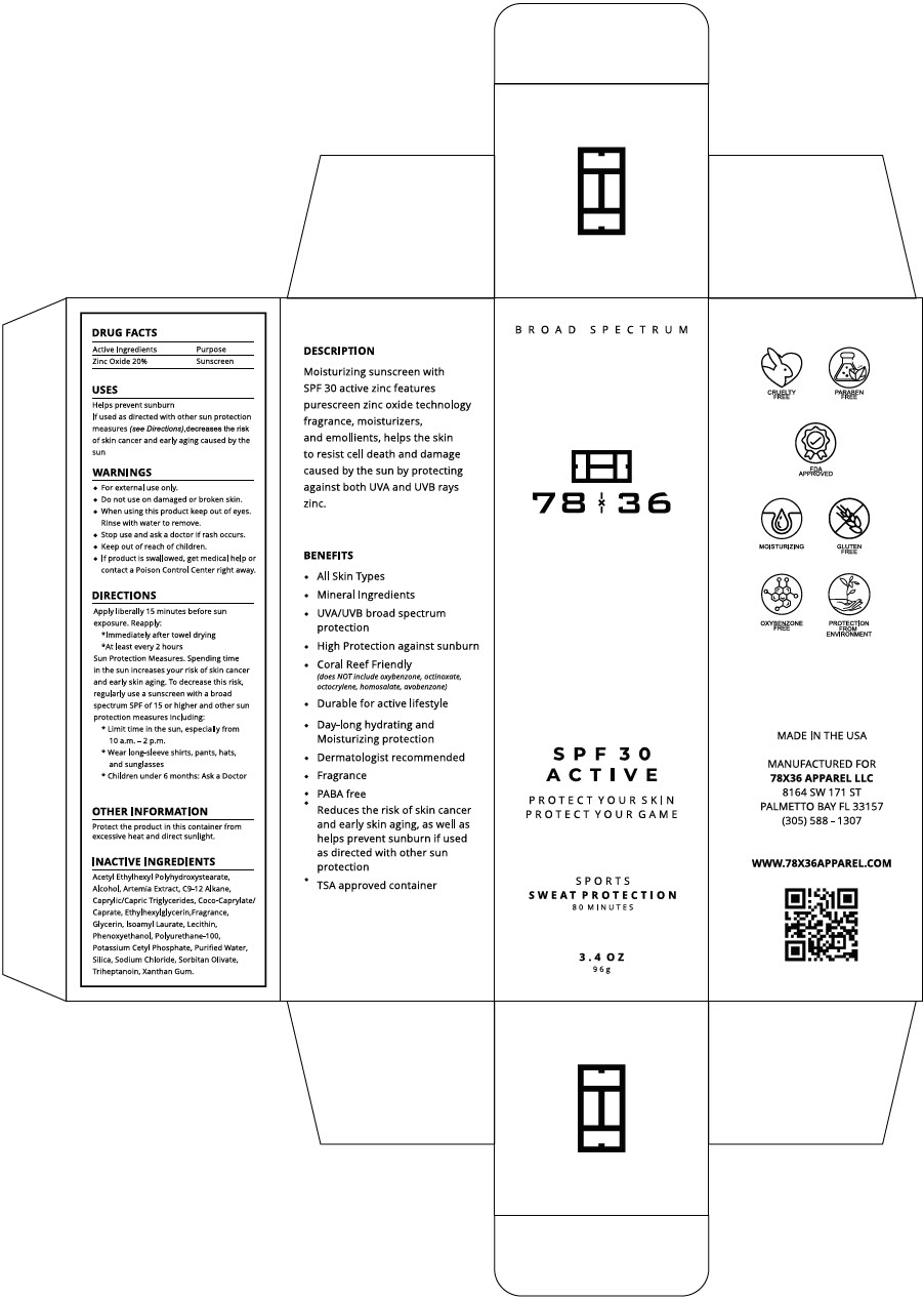 Pill image for 78 X 36 Spf 30 Active