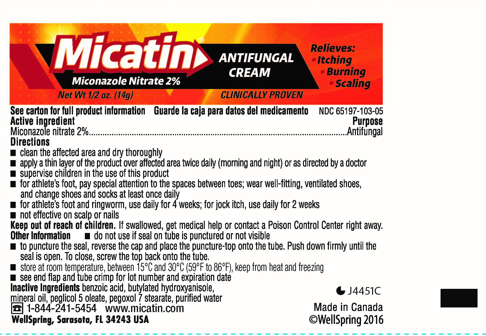 Pill image for Micatin