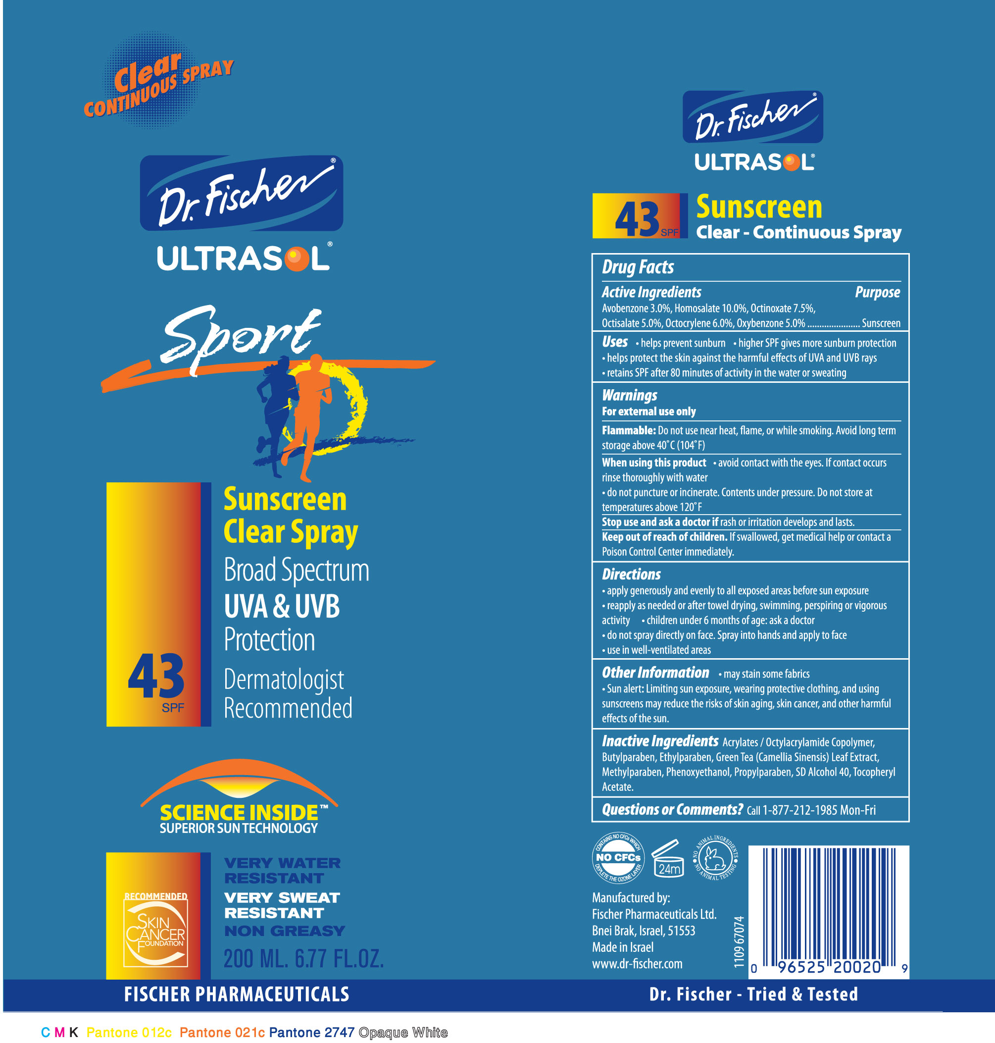 Pill image for Dr. Fischer Ultrasol Sport Clear Continuous Spray Spf 43
