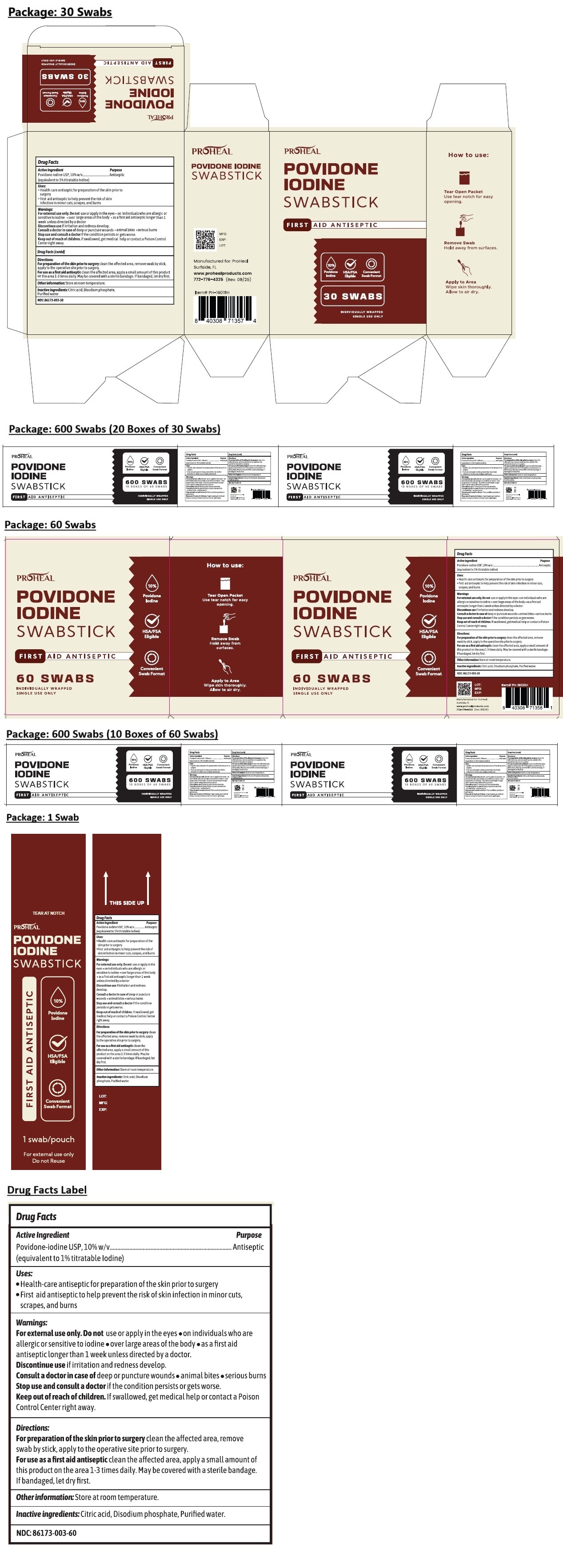Pill image for Proheal Povidone Iodine Swabstick