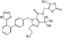 Pill image for These Highlights Do Not Include All The Information Needed To Use Olmesartan Medoxomil And Hydrochlorothiazide Tablets Safely And Effectively. See Full Prescribing Information For Olmesartan Medoxomil And Hydrochlorothiazide Tablets.