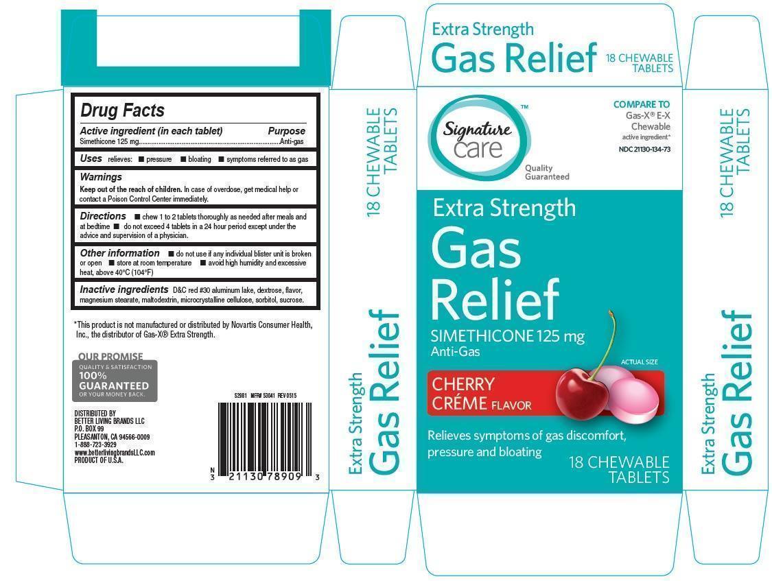 Pill image for Extra Strength Gas Relief Cherry creme Tablets
