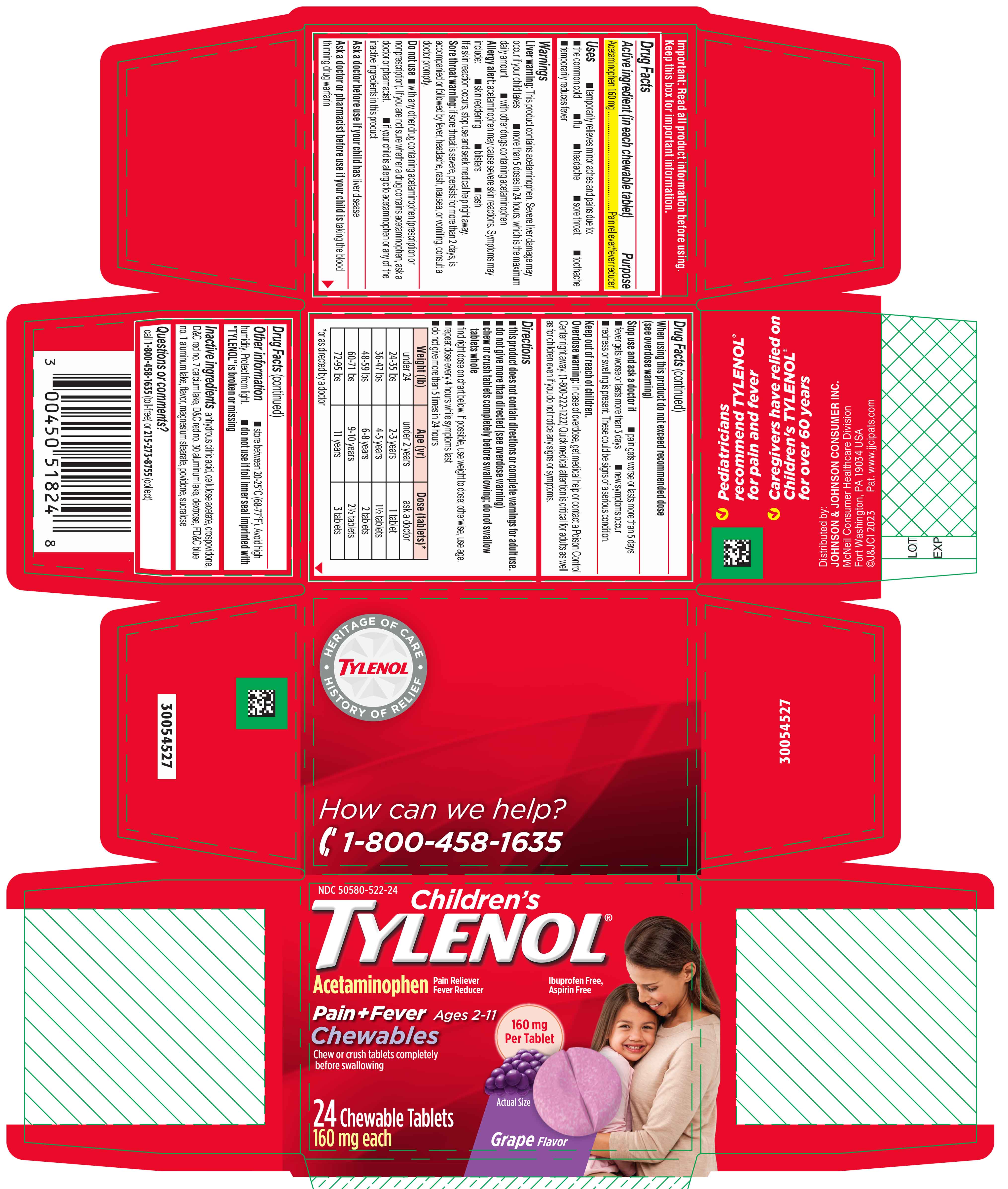 Pill image for Children's Tylenol