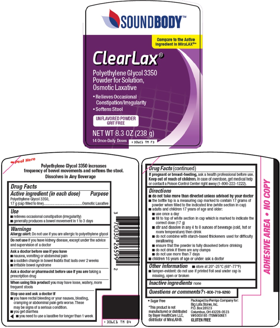 Pill image for Big Lots, Inc Clearlax®