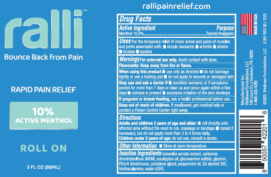 Pill image for Ralli Rapid Pain Relief Roll On