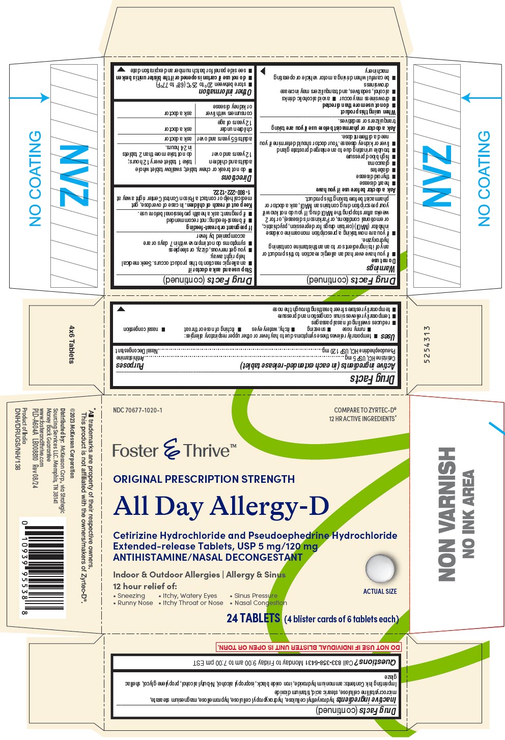 Pill image for Allergy Relief-d