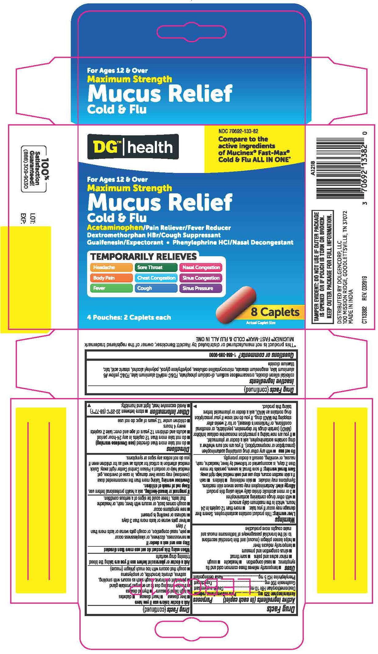 Pill image for Dgh Ms Mucus Relief Cold & Flu