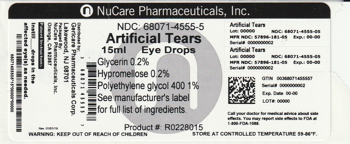 Pill image for Gc Artificial Tears 181