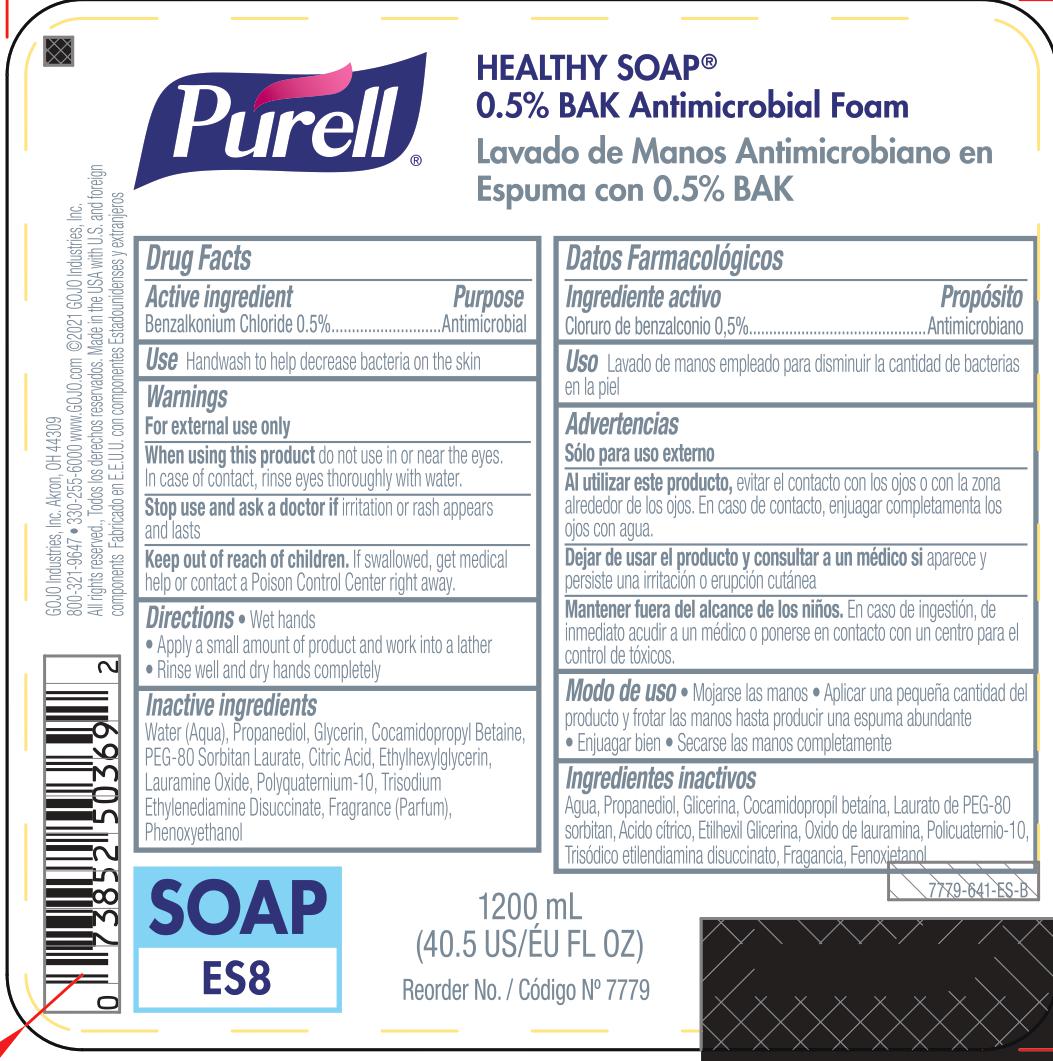Pill image for purell healthy soap™ 0.5% bak antimicrobial foam
