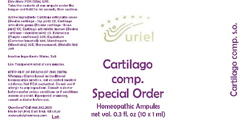 Pill image for cartilago comp. special order