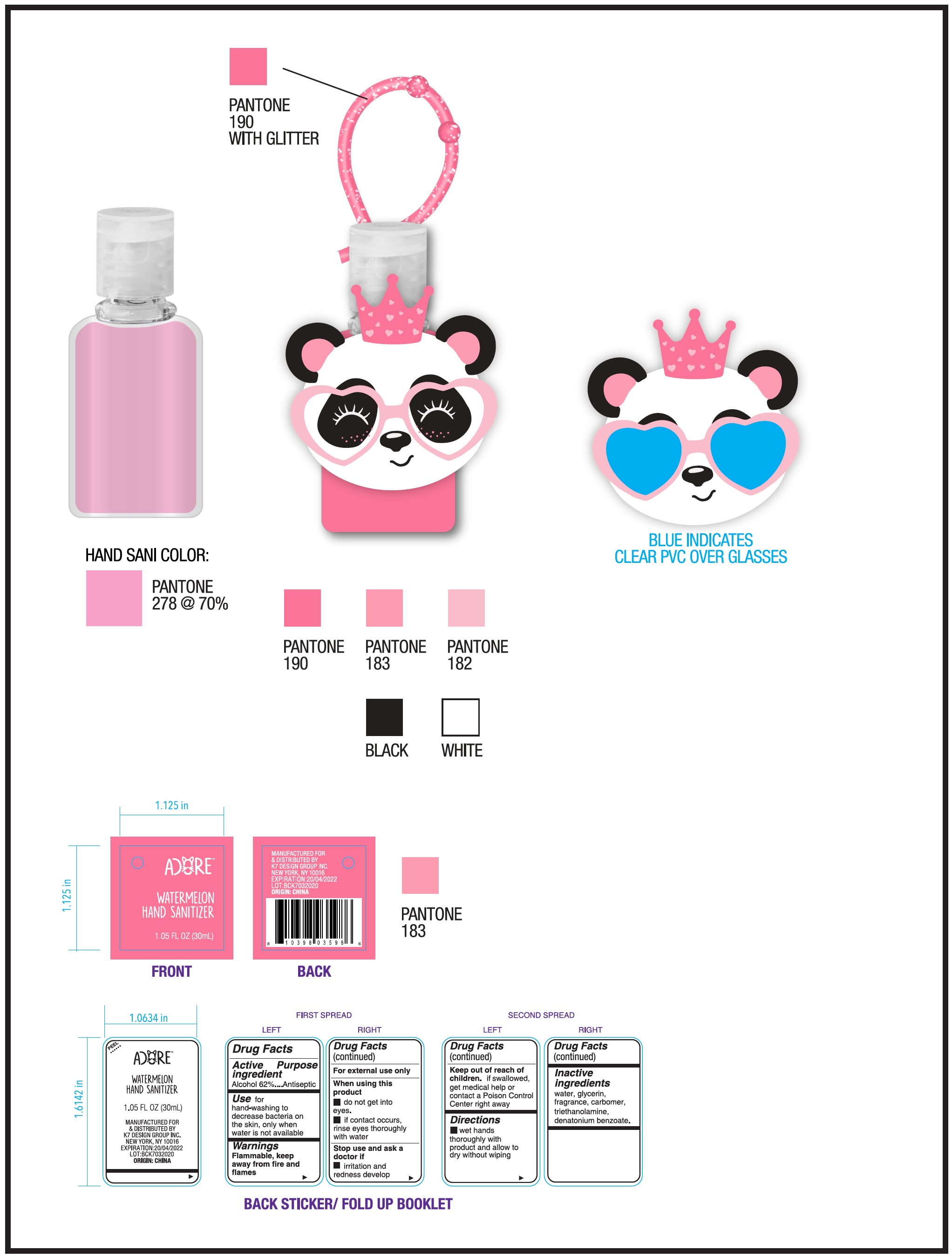 Pill image for Watermelon Hand Sanitizer Girl