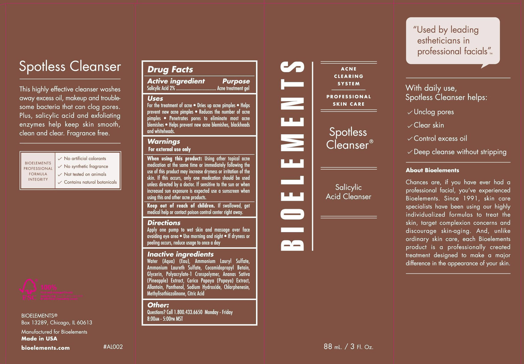 Pill image for Spotless Cleanser