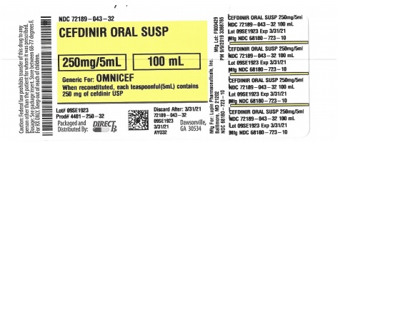 Pill image for Cefdinir