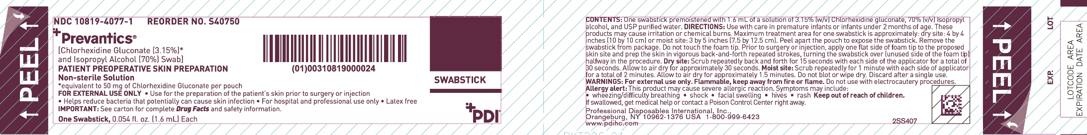 Pill image for S40750- Ndc 10819-4077-1