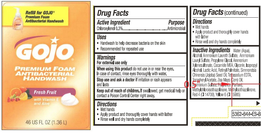 Pill image for Gojo Premium Foam Antibacterial Handwash