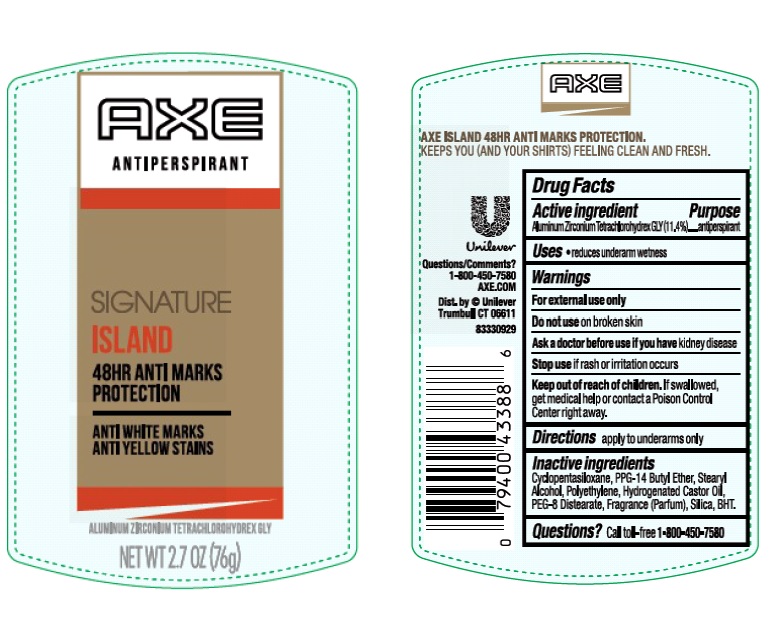 Pill image for Axe-signature Island Antiperspirant