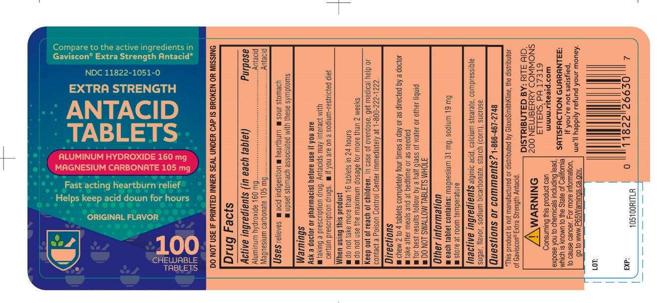 Pill image for Extra Strength 100 Chewable Antacid Tablets