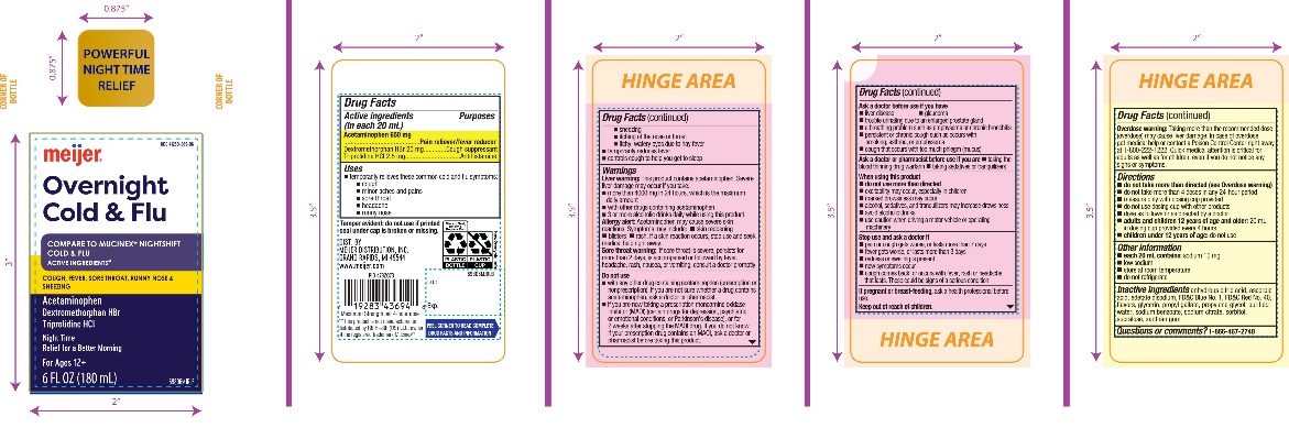 Pill image for Meijer Overnight Cold & Flu