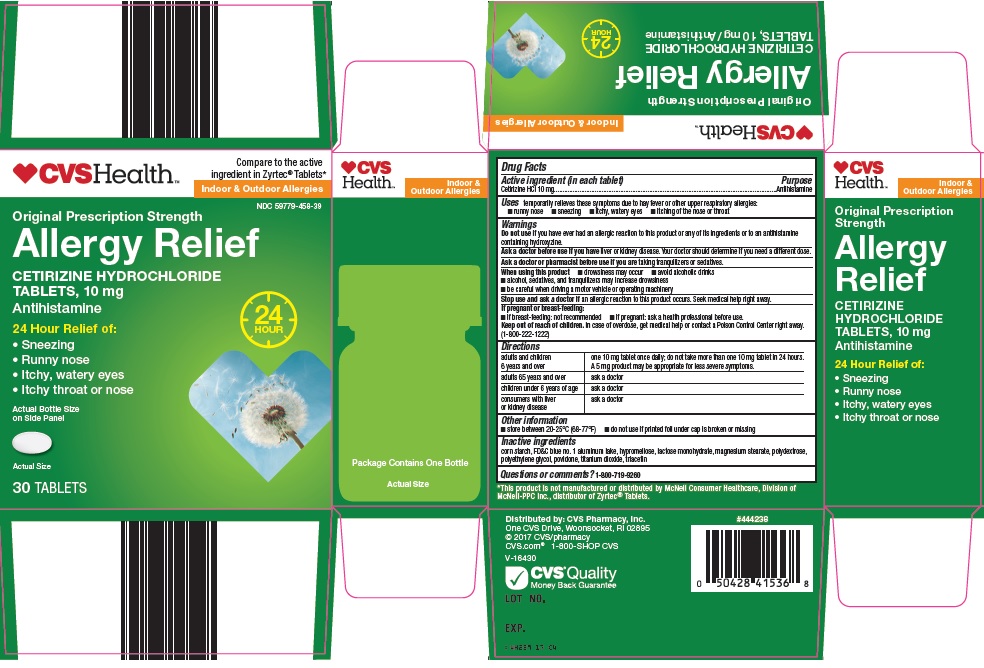 Pill image for Cvs Pharmacy, Inc. Allergy Relief Drug Facts