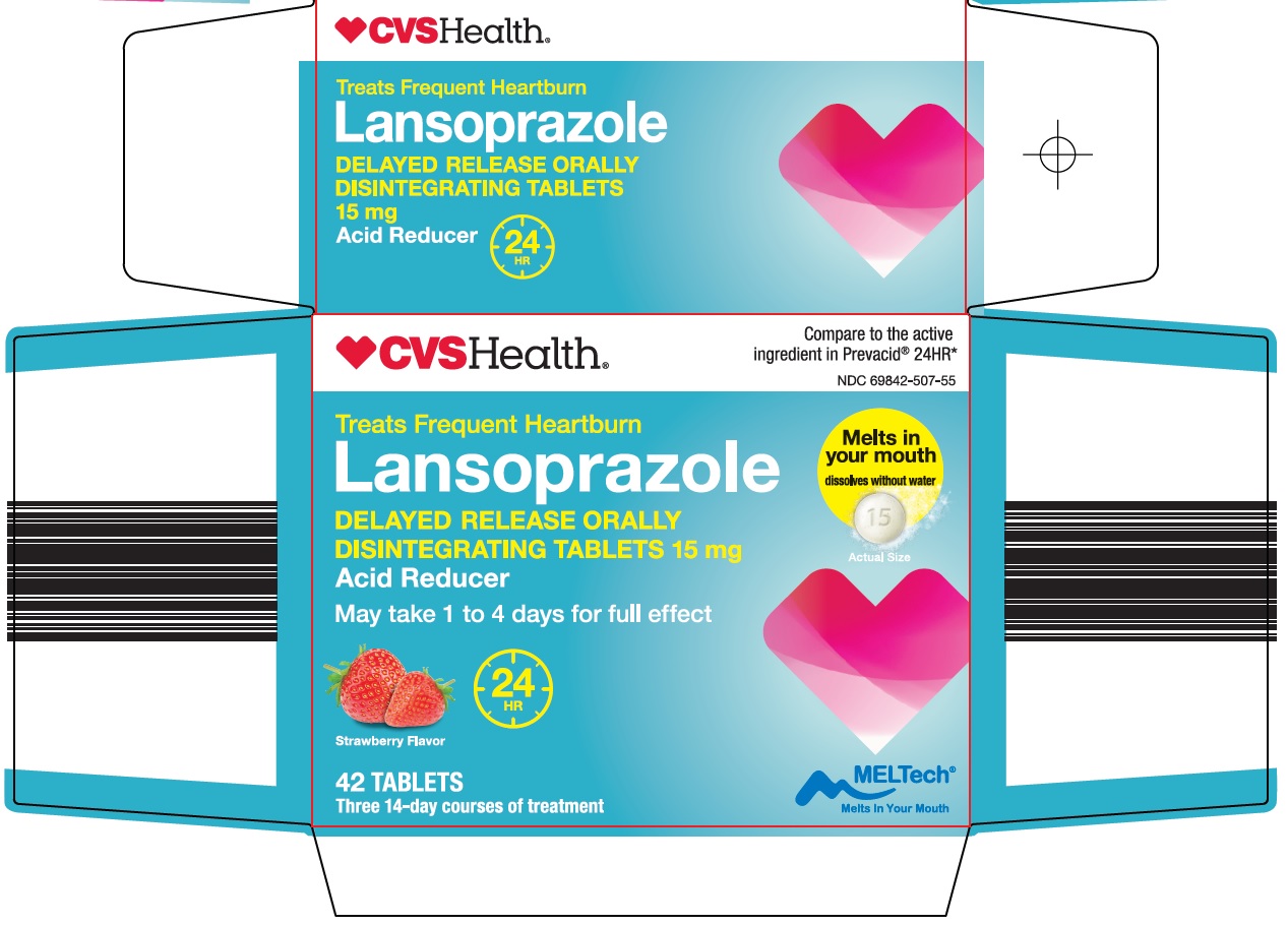 Pill image for Cvs Pharmacy, Inc. Lansoprazole Drug Facts