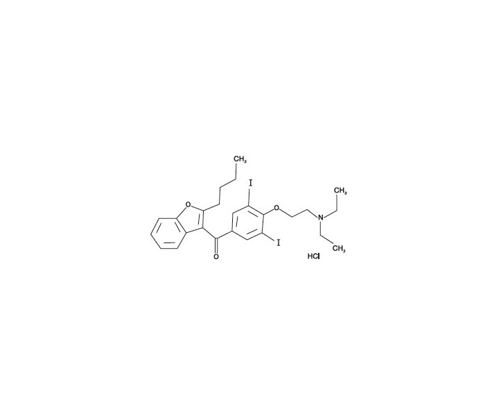 Pill image for Amiodarone Hci Injection 150 Mg/3 Ml (50 Mg/ml) 3 Ml Vial