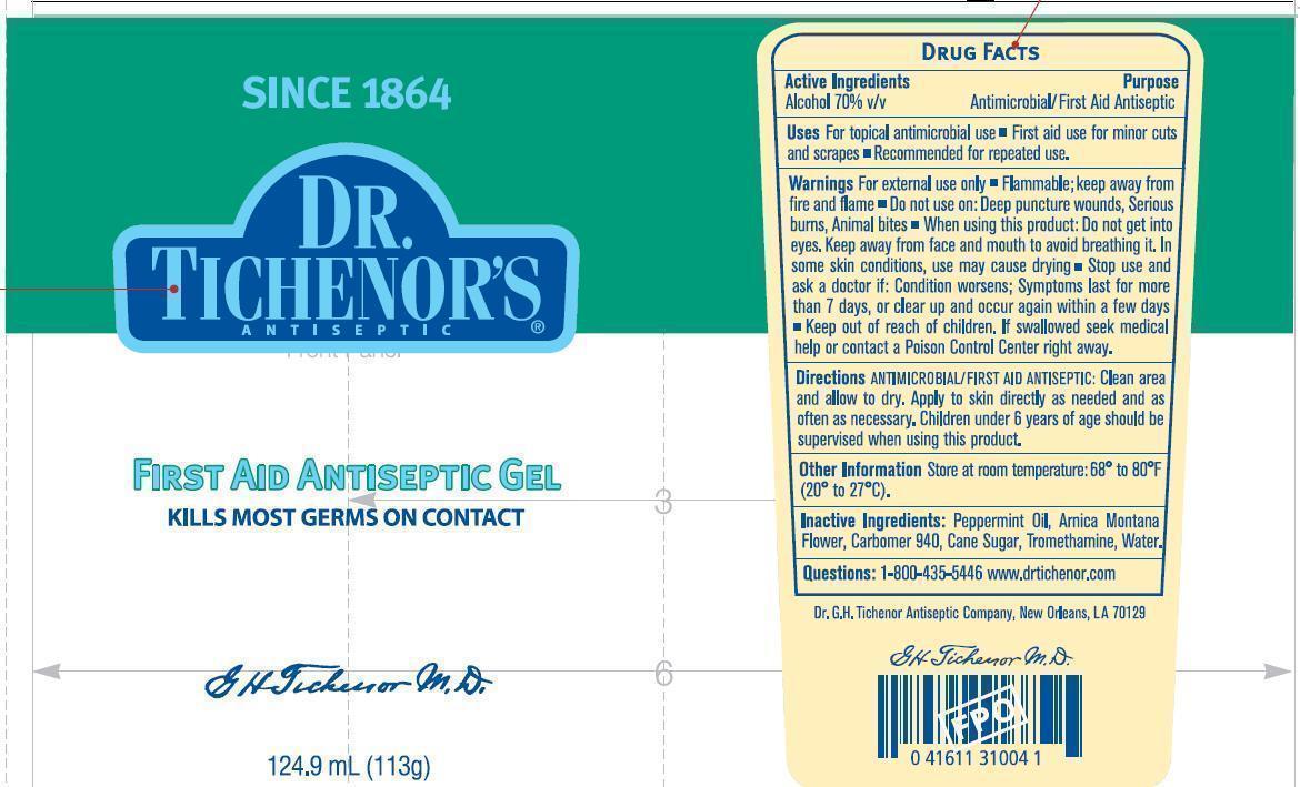Pill image for Dr. Tichenor's First Aid Antiseptic Gel - Drug Facts Label