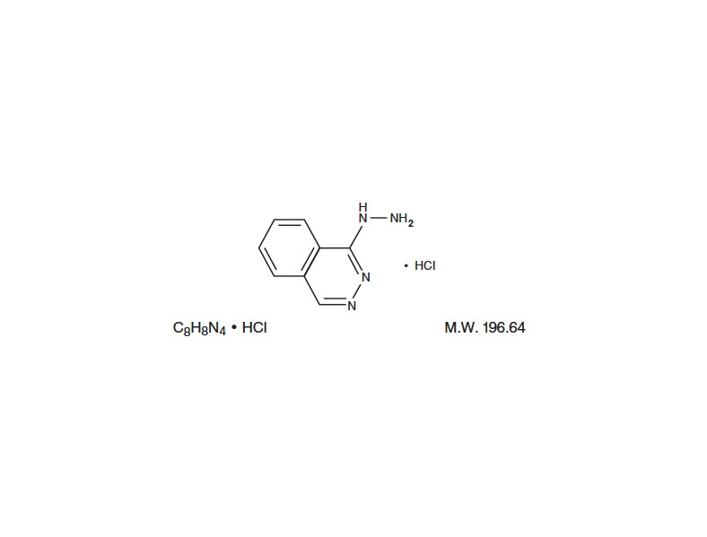 Pill image for Hydralazine Hydrochloride Injection, Usp 20mg Per Ml
