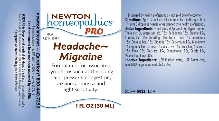 Pill image for Headache 4798l