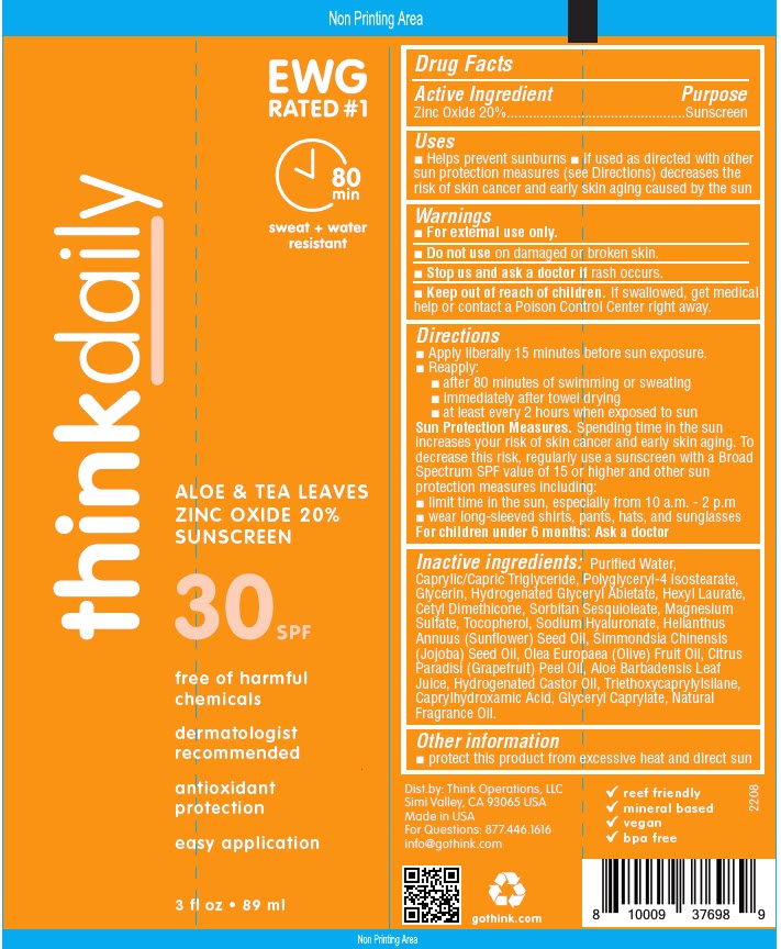 Pill image for think aloe and tea leaves