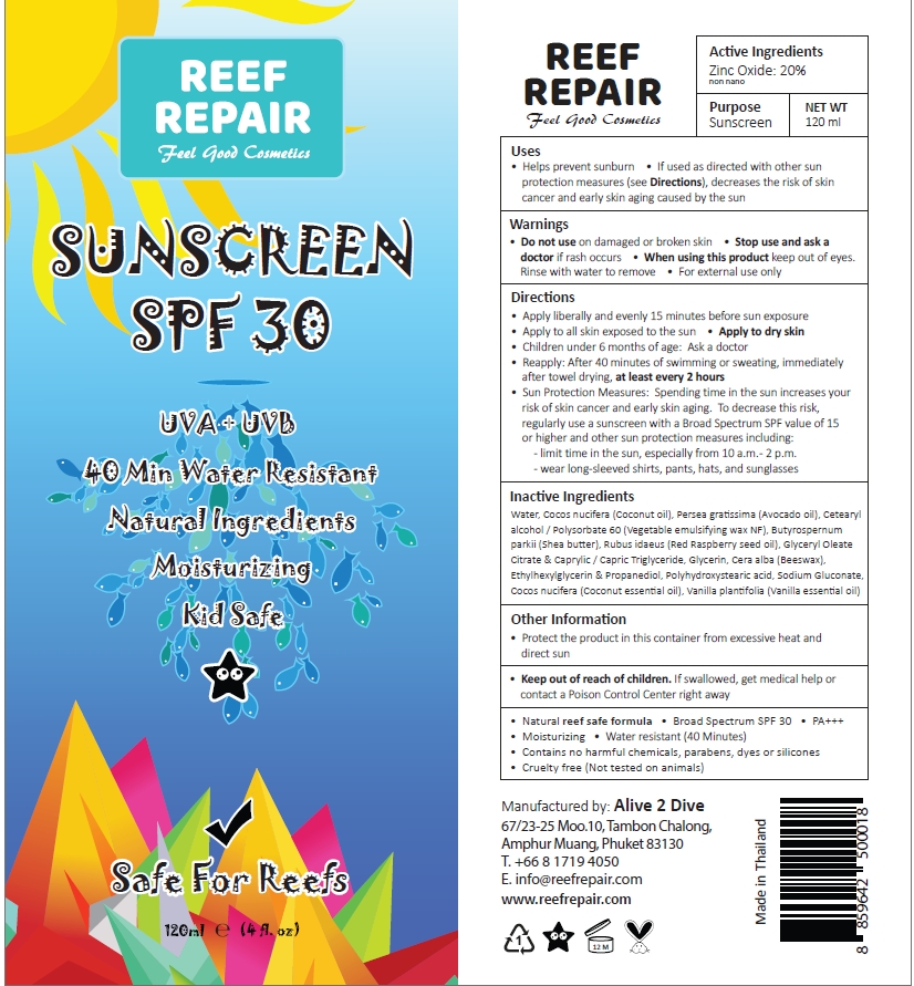 Pill image for Reef Repair Suncream Spf 30+