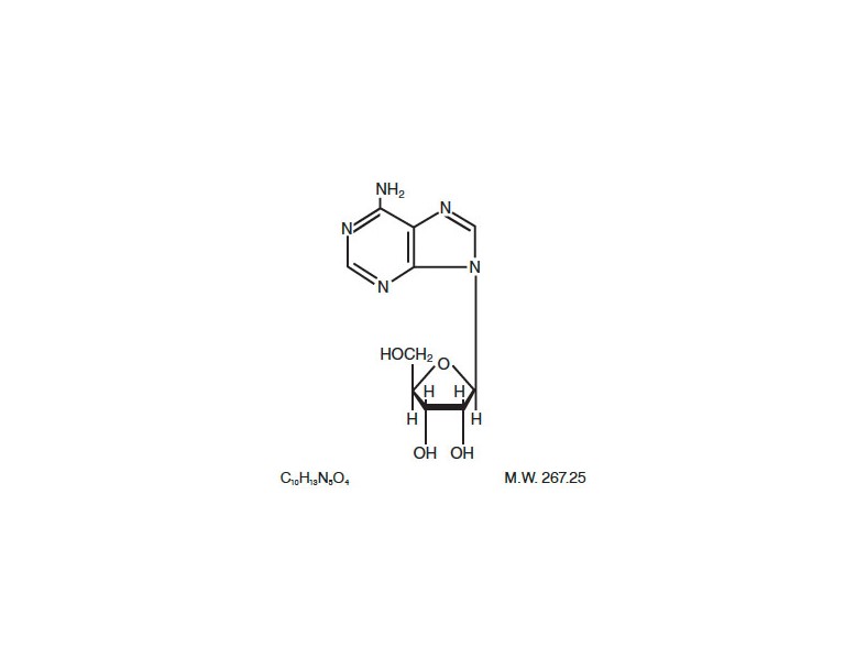 Pill image for Adenosine Injection, Usp 12mg/4ml (3mg/ml) 4ml Vial