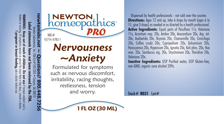 Pill image for Nervousness 4783l