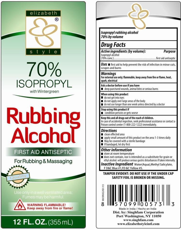 Pill image for Isopropyl Rubbing Alcohol 70% With Wintergreen