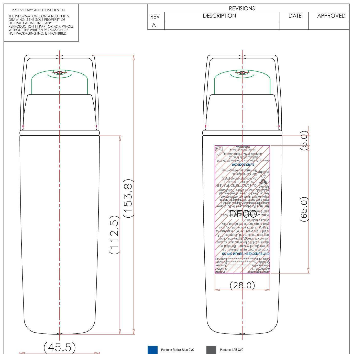 Pill image for City Sunscreen Serum Broad Spectrum Spf 30