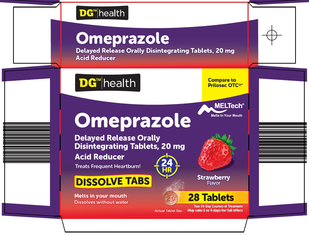 Pill image for Dolgencorp, Llc Omeprazole Drug Facts