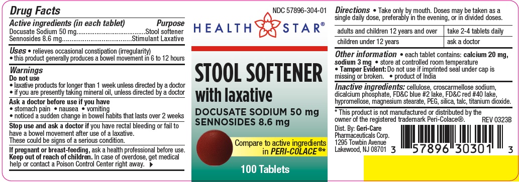 Pill image for Gericare 303b (304)