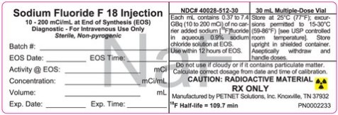 Pill image for These Highlights Do Not Include All The Information Needed To Use Sodium Fluoride F 18 Injection Safely And Effectively. See Full Prescribing Information For Sodium Fluoride F 18 Injection.