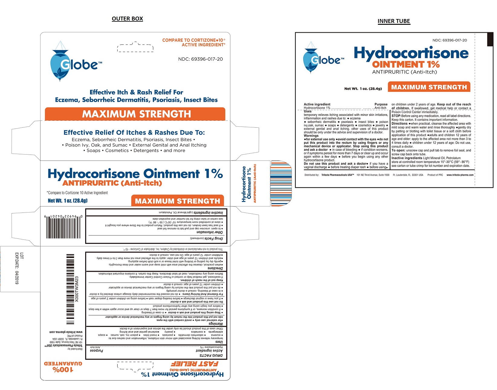 Pill image for Hydrocortisone Ointment 1% Antipruritic (anti-itch)