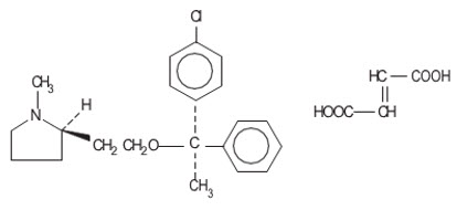 Pill image for Clemastine Fumarate Tablets, Usp