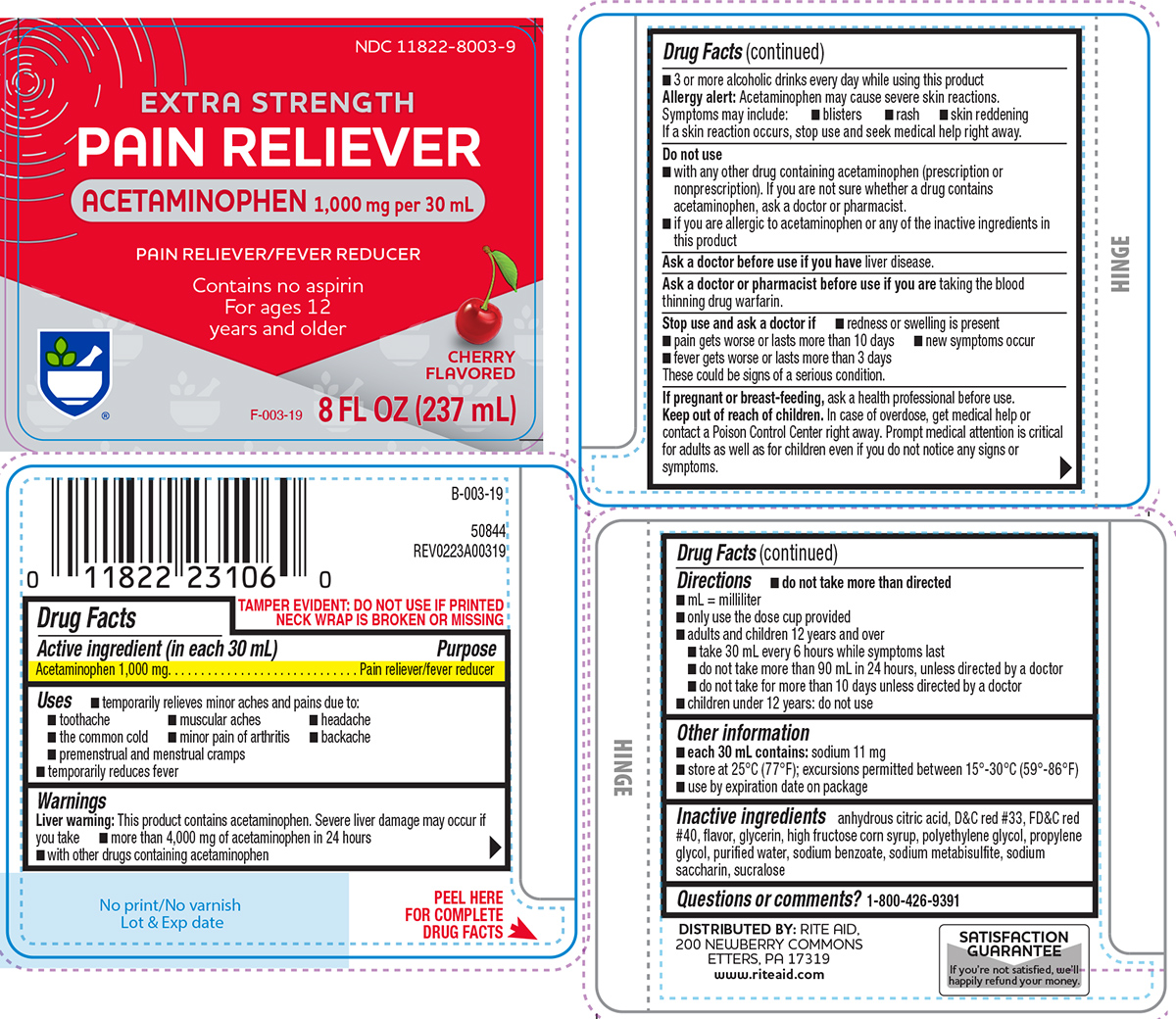 Pill image for Rite Aid 44-003