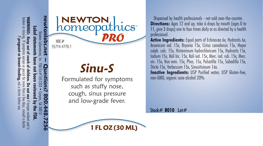 Pill image for Sinu-s 4778l