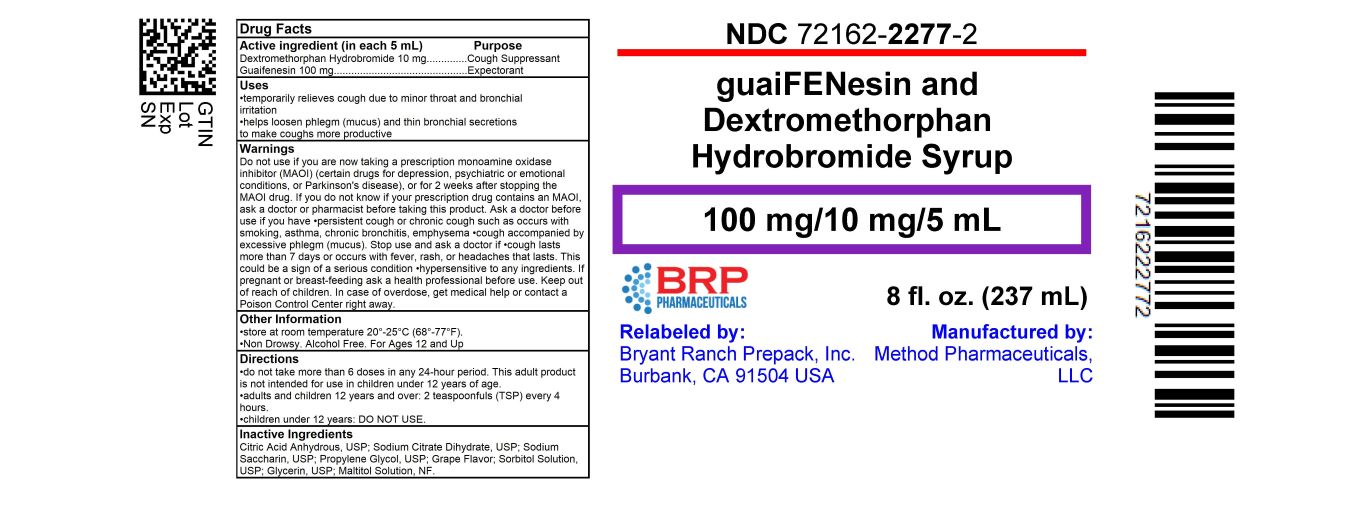 Pill image for Guaifenesin And Dextromethorphan Hydrobromide Syrup